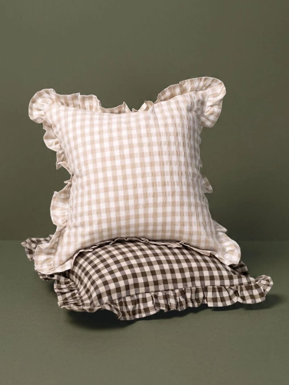 Accents De Ville x Jilly Box Gingham Cushion Cover